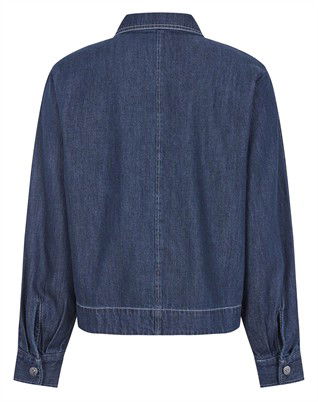 SRPortia Bluse - Dark Blue